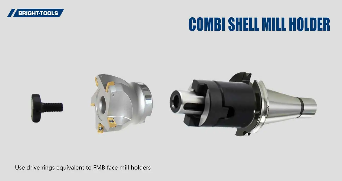 Titular de molino Combi Shell de los tipos de portaherramientas Cnc