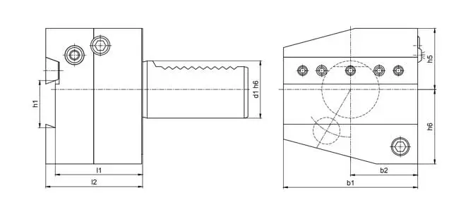 ESPECIFICACIÓN DE CORTAR EL TITULAR DE LA HERRAMIENTA ADJUSTABLE