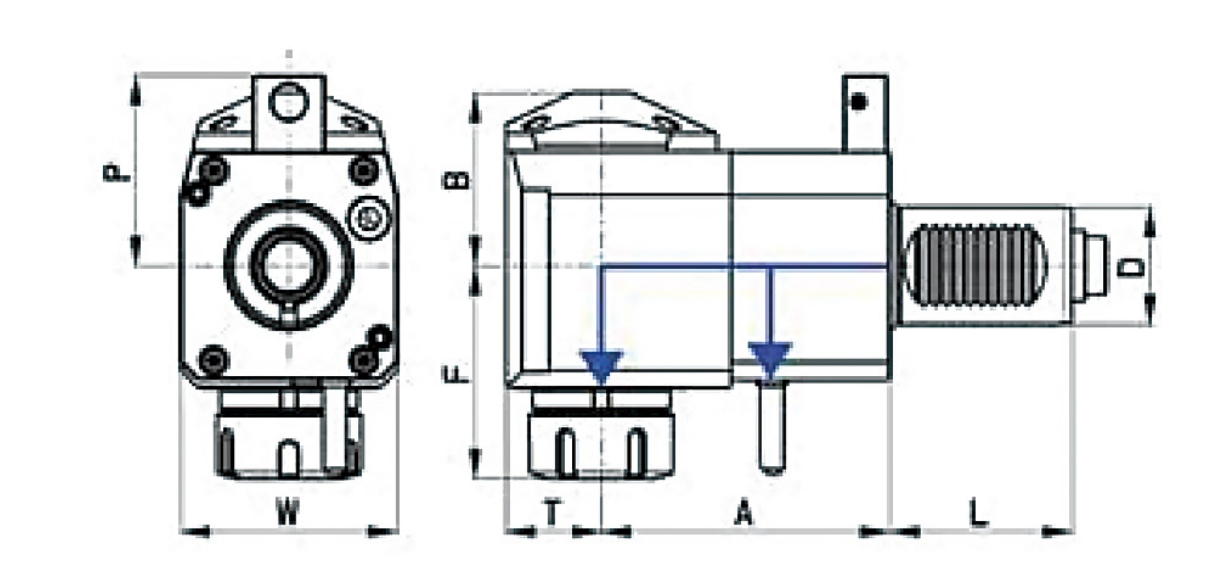 Especificación de la cabeza de conducción radial VDI, DIN5480