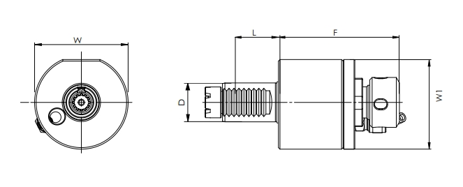 ESPECIFICACIÓN DE LA CABEZA CONDUCIDA AXIAL VDI, TOEM