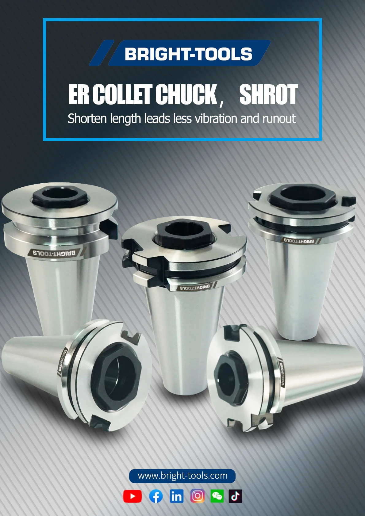 ER COLLET CHUCK, CORTO