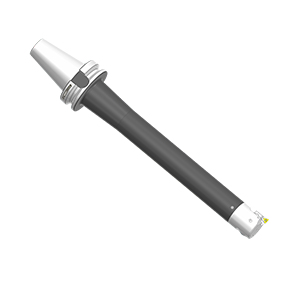 Soporte de herramienta de perforación de acabado de amortiguación integral