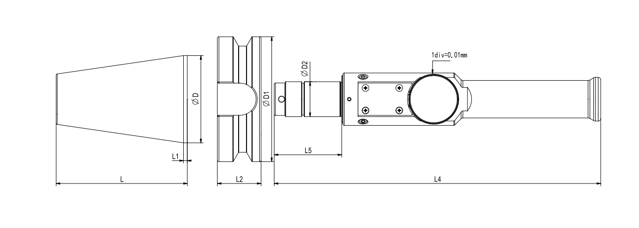 ESPECIFICACIÓN DE la herramienta de alineación BT para el brazo ATC