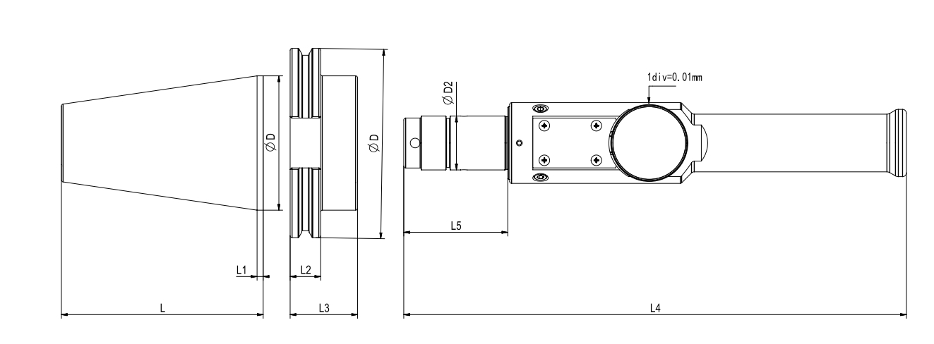 ESPECIFICACIÓN DE LA herramienta de alineación CAT para el brazo ATC