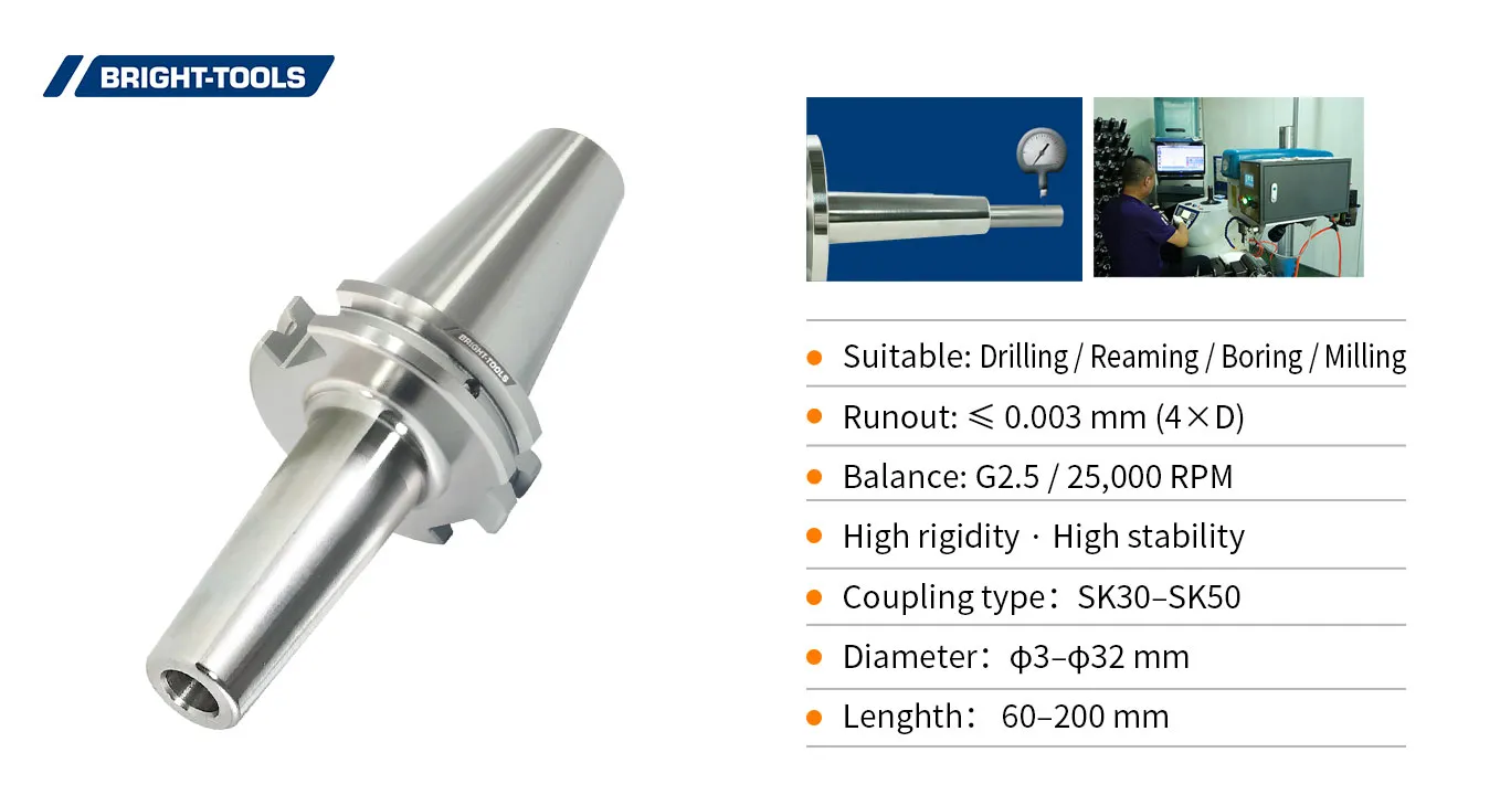 Máquina termoencogible Bright Tools para portaherramientas