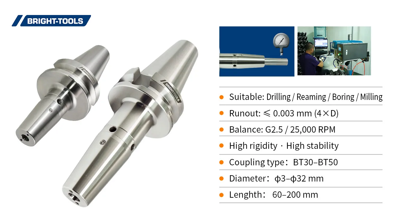 Material para portaherramientas de ajuste termoencogible de Bright Tools