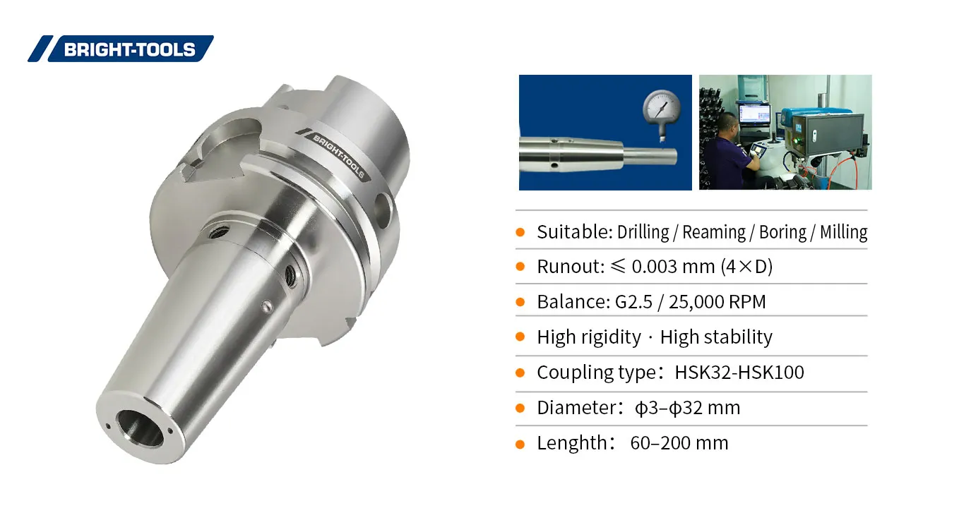 Máquina termoencogible Bright Tools para portaherramientas