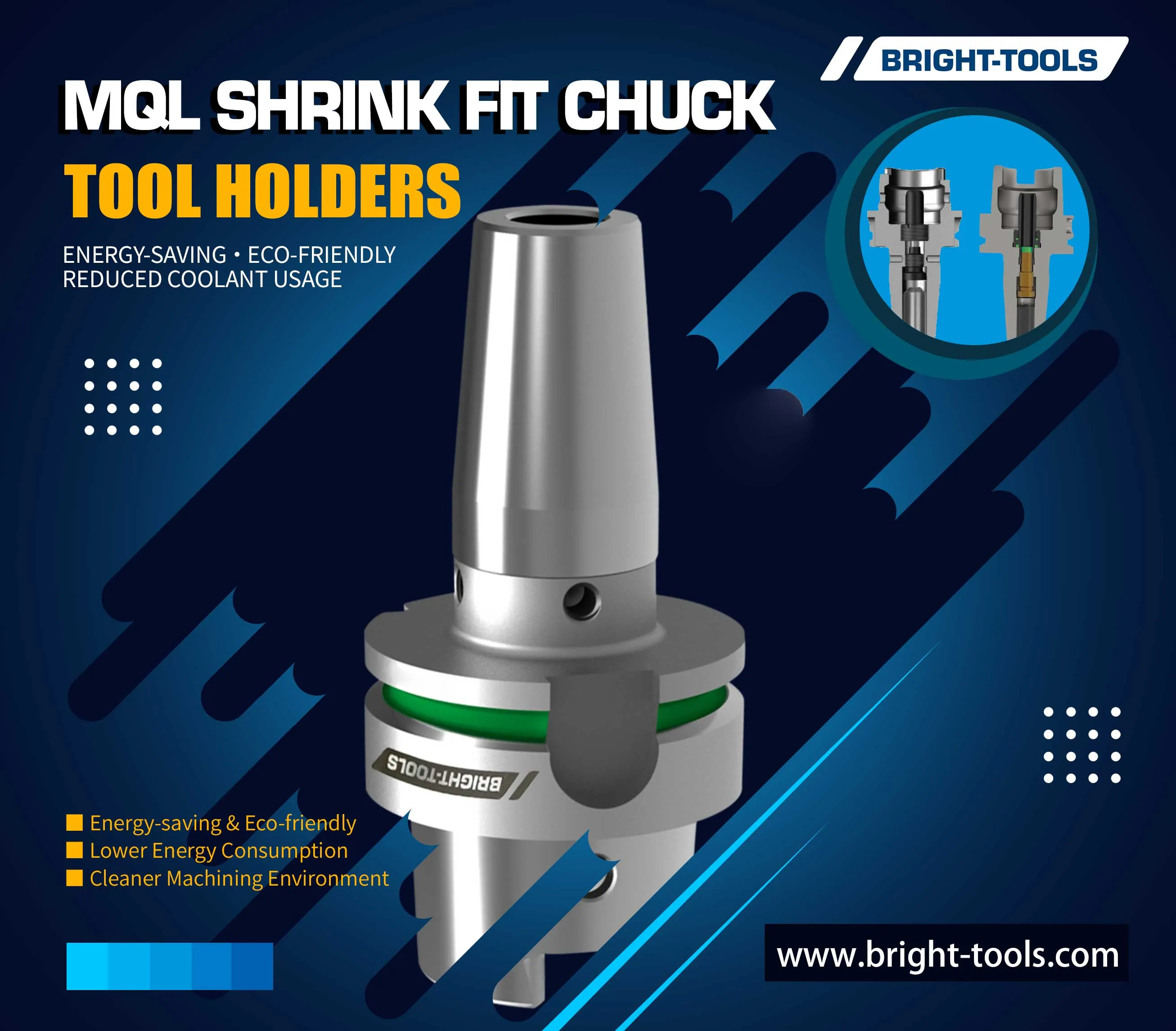 MQL Shrink Fit Chuck - 翻译中...