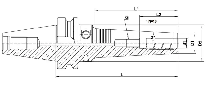 ESPECIFICACIONES DEL MANDRIL HIDRÁULICO BT PARA MOLDE