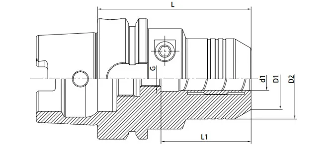 ESPECIFICACIONES DEL DISEÑO DE POTENCIA DEL MANDRIL HIDRÁULICO HSK