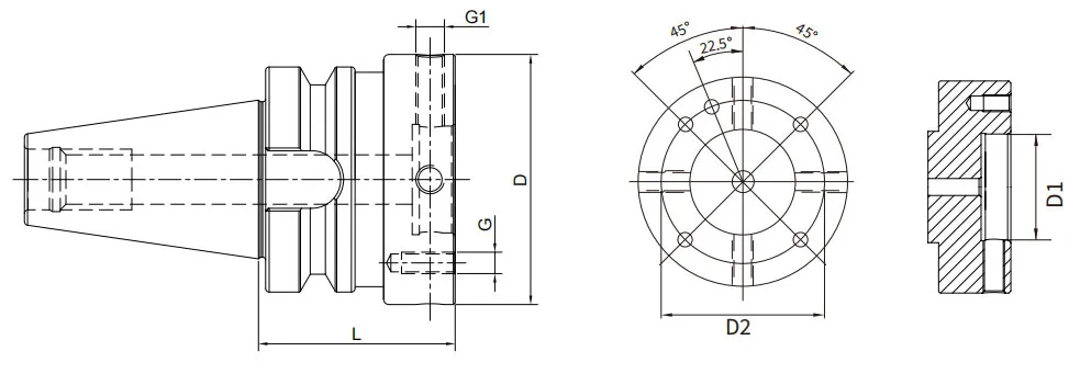 ESPECIFICACIONES DEL ADAPTADOR DE BRIDA AJUSTABLE BBT