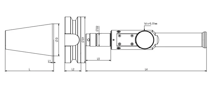 ESPECIFICACIONES DE LA HERRAMIENTA DE ALINEACIÓN BT PARA EL BRAZO ATC