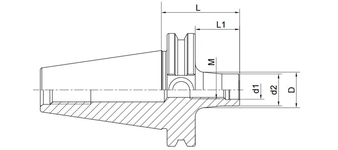 ESPECIFICACIONES DEL PORTAFRENOS DE ATORNILLA ANSI B5.50