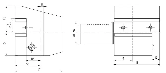 ESPECIFICACIÓN DEL SOPORTE AXIAL FORMA C4 INVERTIDO A LA IZQUIERDA