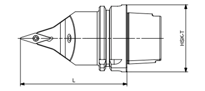 ESPECIFICACIONES DE LA HERRAMIENTA DE TORNEADO HSK-T SVVBN | SVVCN 72,5°/35°/72,5°