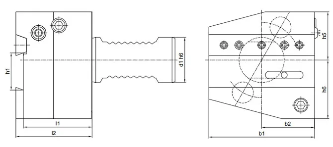 ESPECIFICACIONES DE LOS PORTAHERRAMIENTAS DE CORTE ARALU, REFRIGERANTE